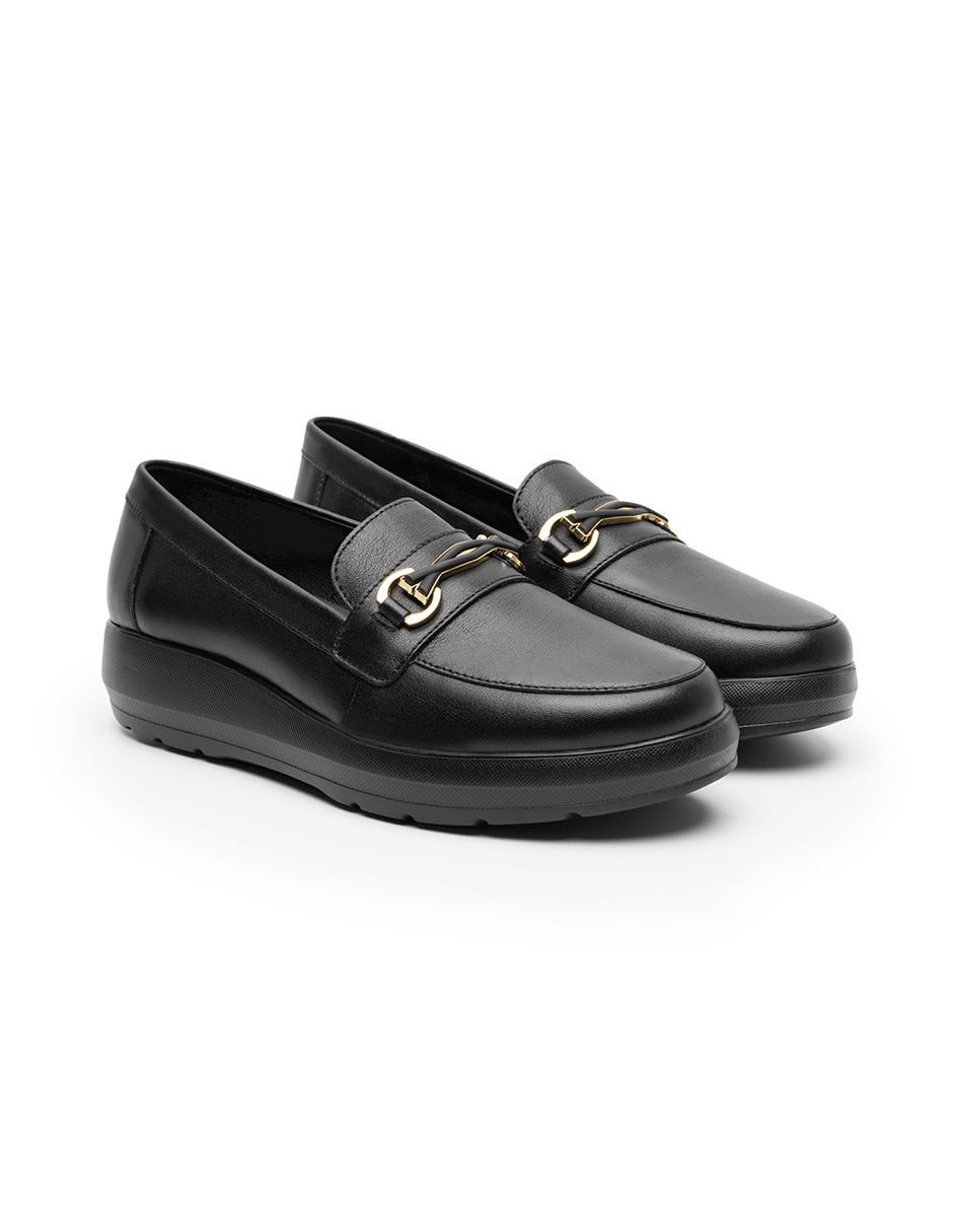 Zapato de piel para mujer