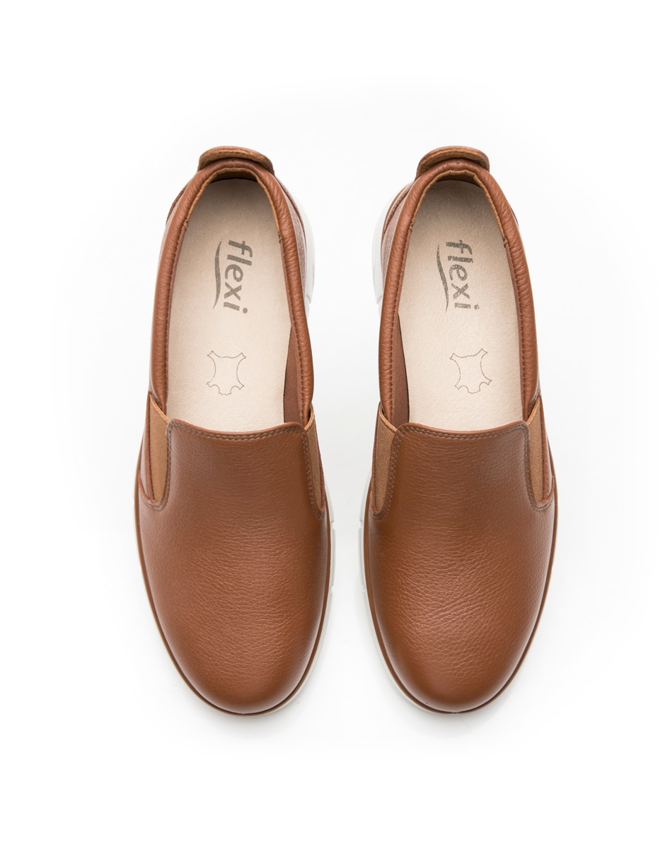 Zapato Flexi 1379 de piel para mujer