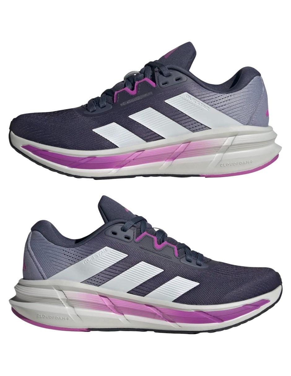 Tenis Adidas questar 3W de mujer para correr