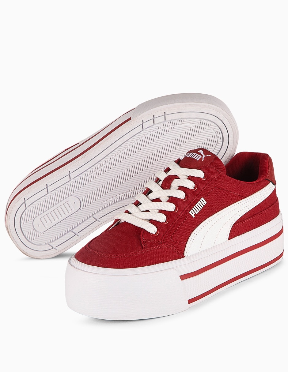 Tenis Court Classic Vulc Platform para mujer 5