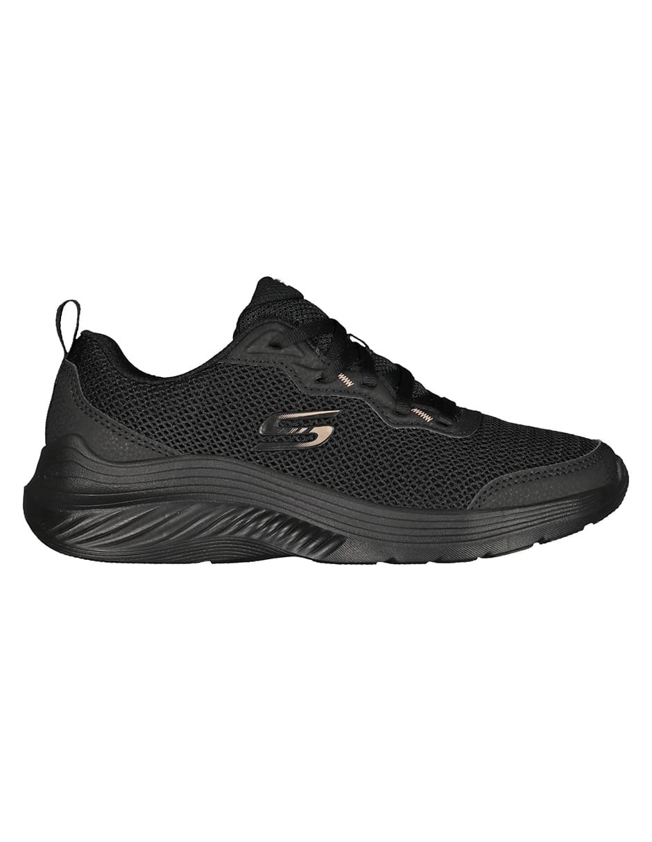 Tenis Skechers Bobs Squad Waves de mujer para entrenamiento