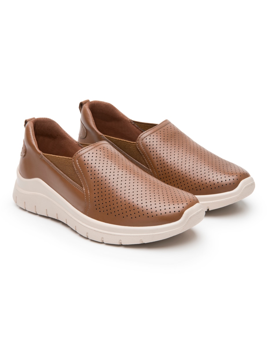 Mocasín de piel para mujer 6