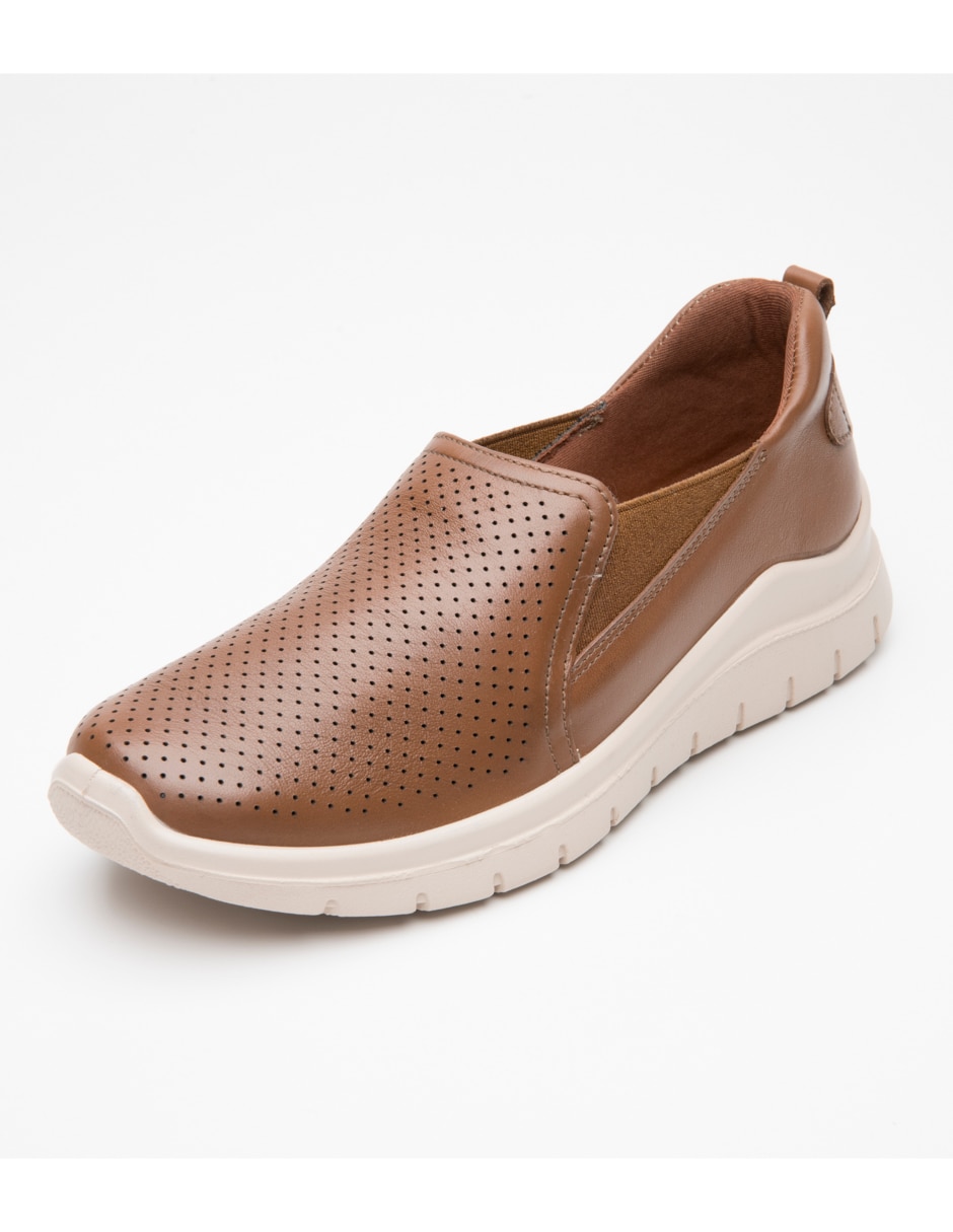 Mocasín de piel para mujer 7
