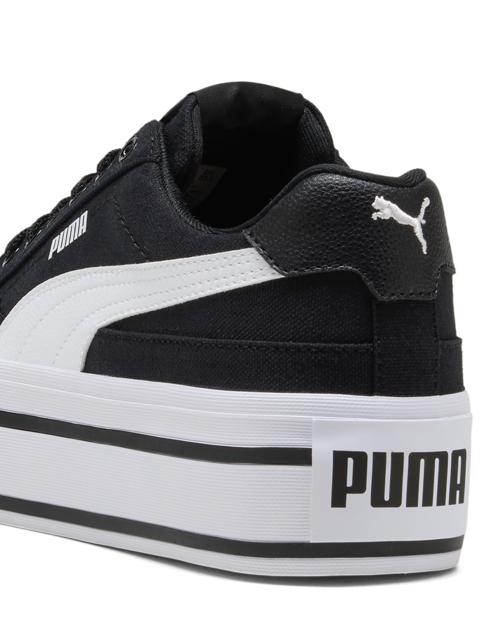 Tenis puma court classic vulc fs platform wns para mujer