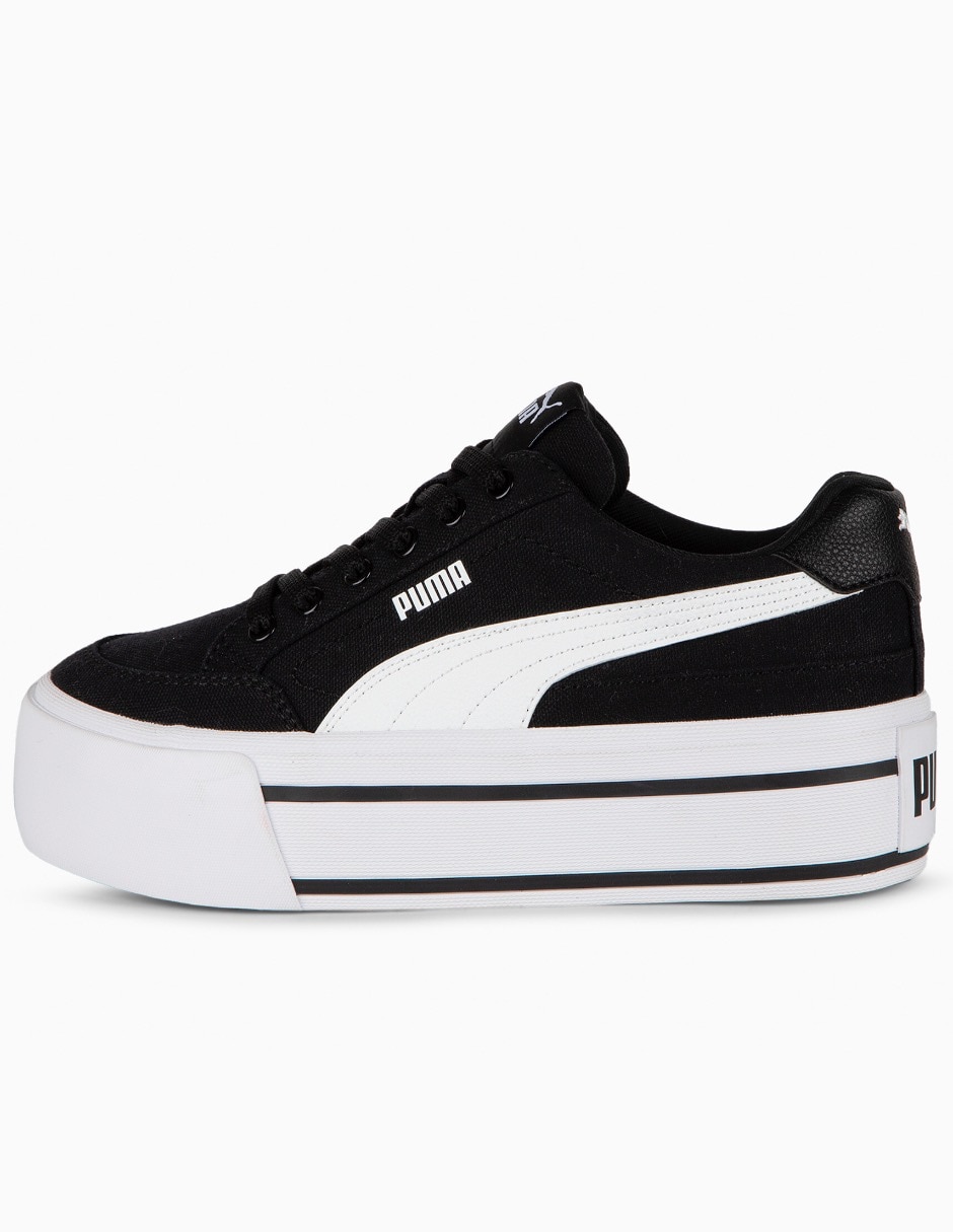 Tenis puma court classic vulc fs platform wns para mujer