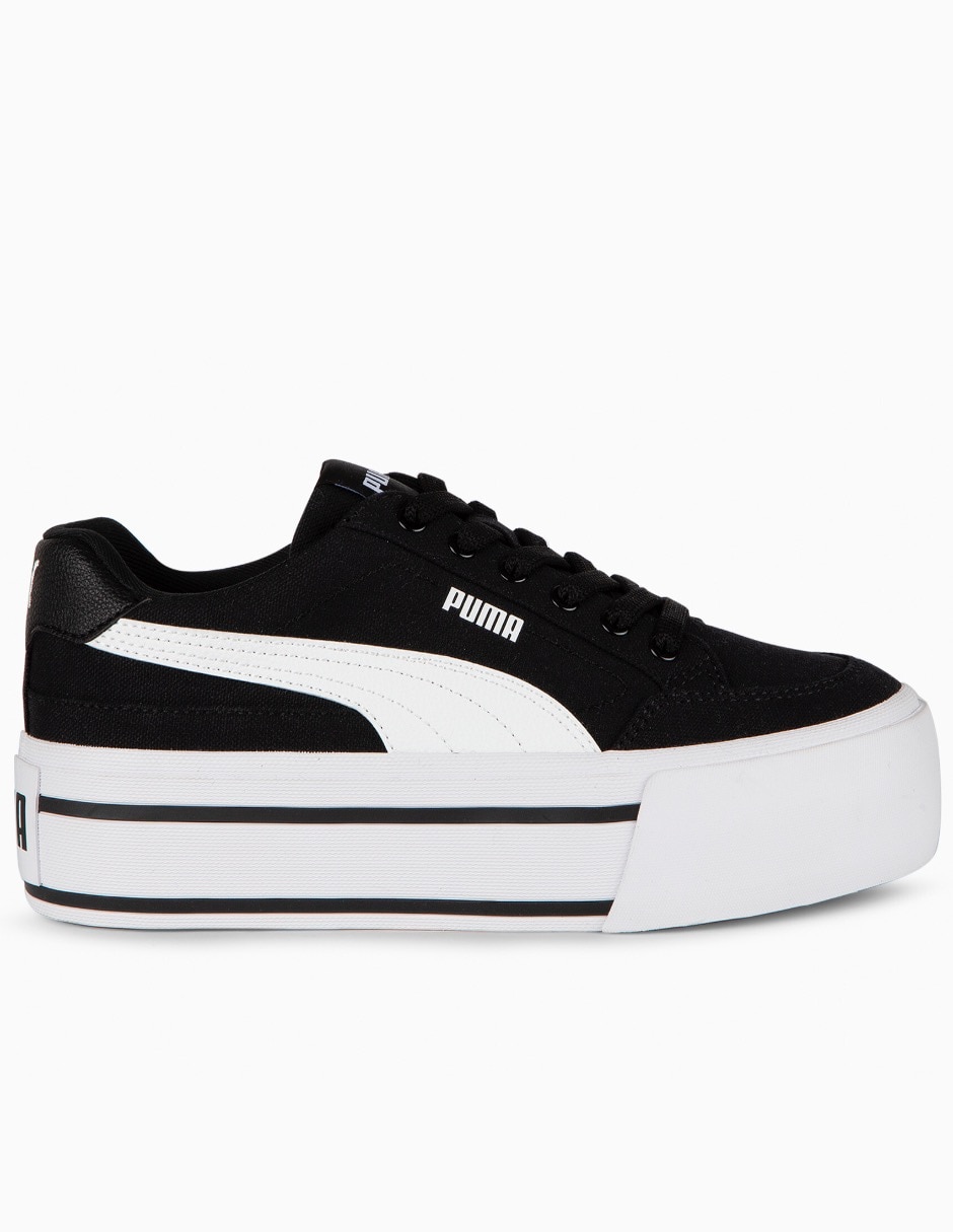 Tenis puma court classic vulc fs platform wns para mujer