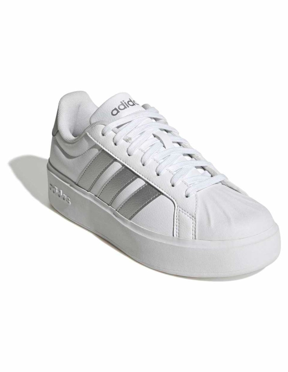 Tenis adidas street talk bold para mujer