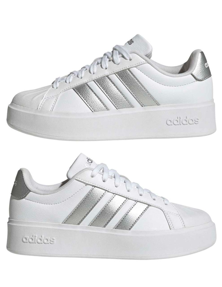 Tenis adidas street talk bold para mujer