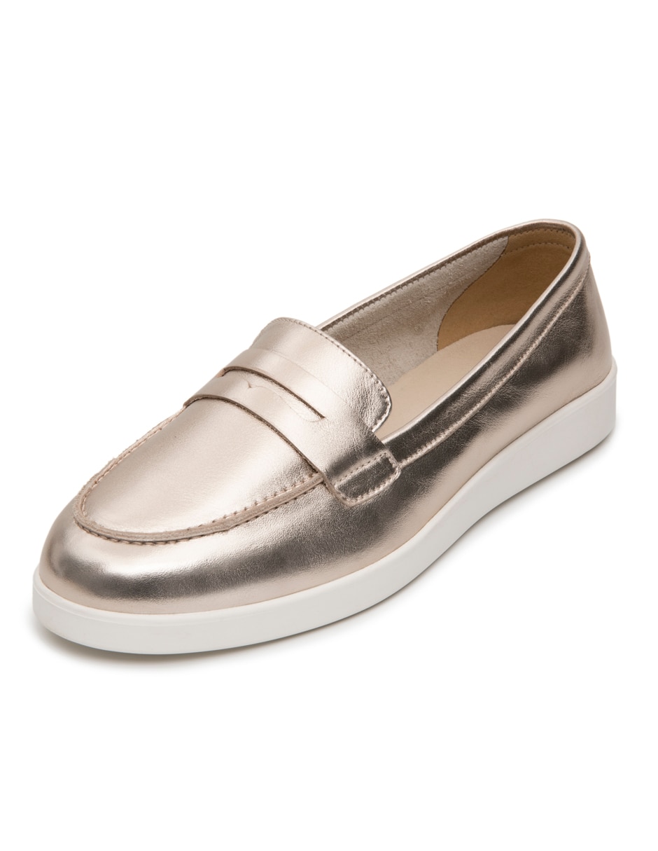 Mocasín de piel para mujer 7