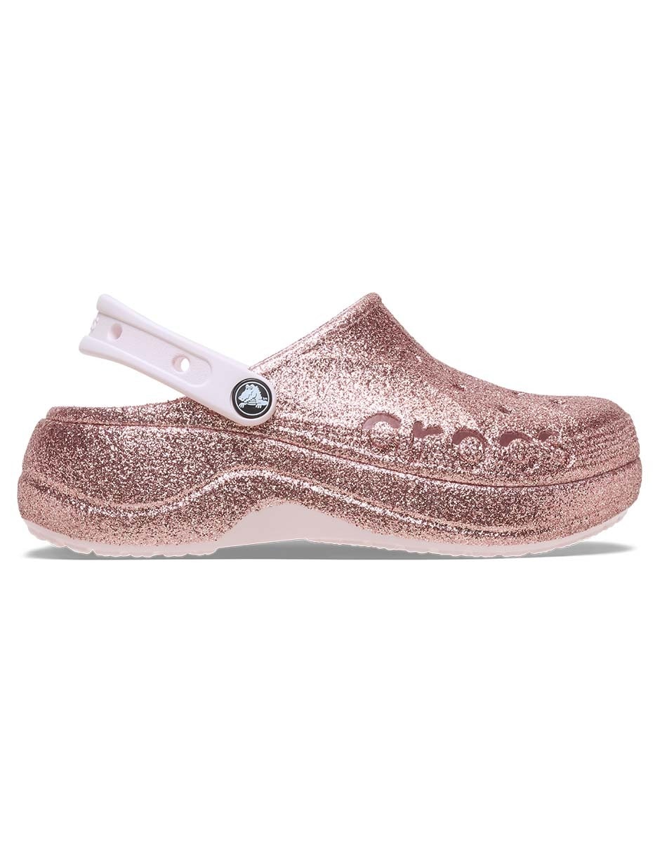 Sandalia Baya Platform Glitter Clog para mujer 4