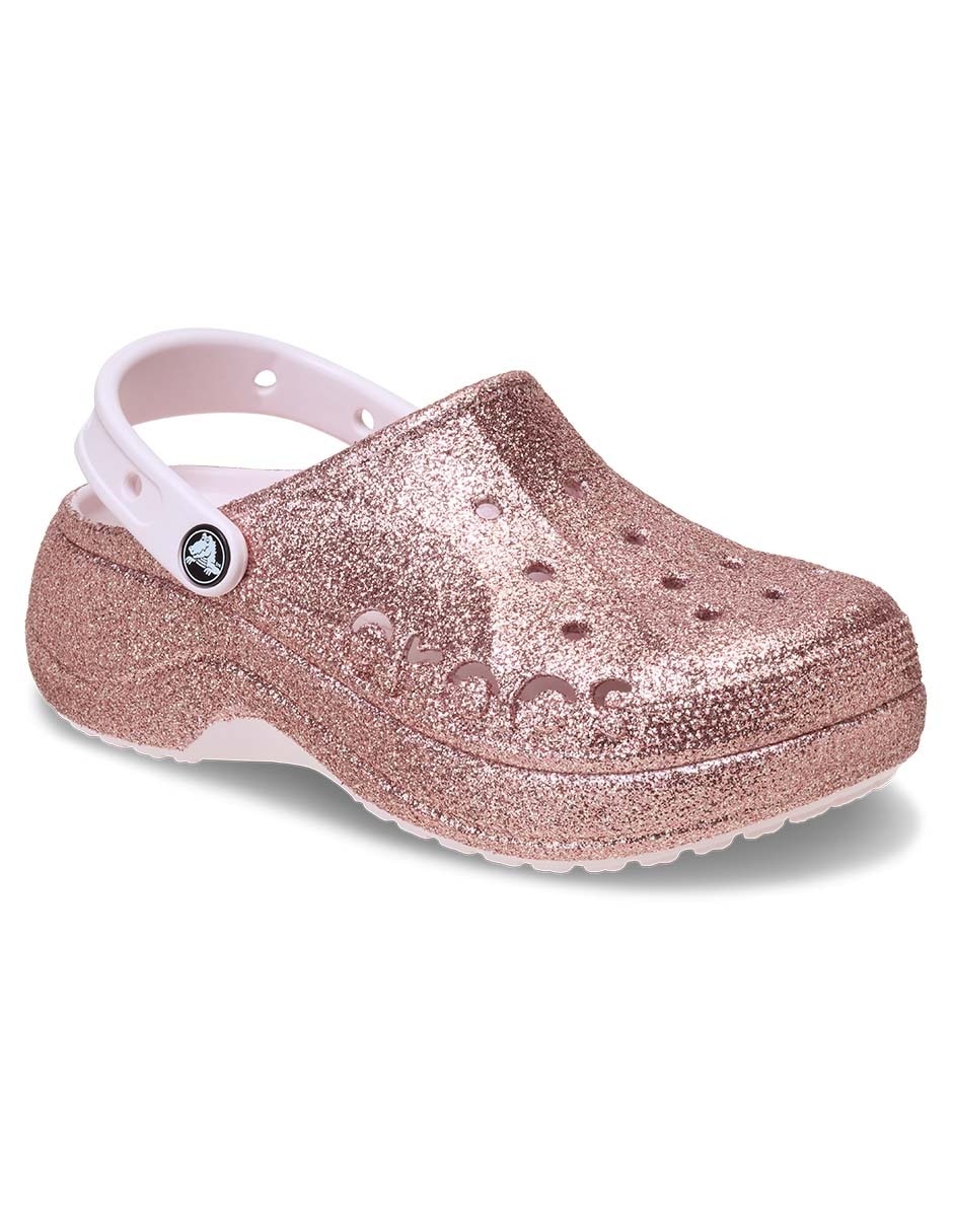 Sandalia Baya Platform Glitter Clog para mujer 5