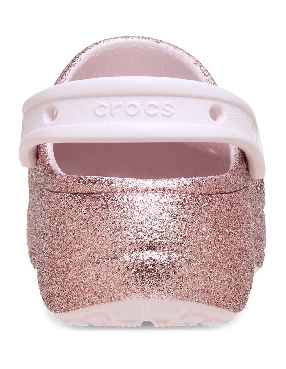 Sandalia Baya Platform Glitter Clog para mujer 7