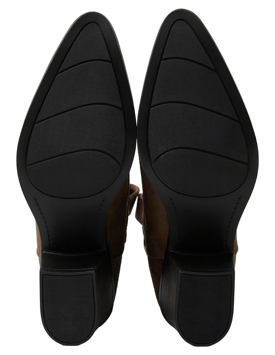 Bota cowboy arriba del tobillo para mujer 4