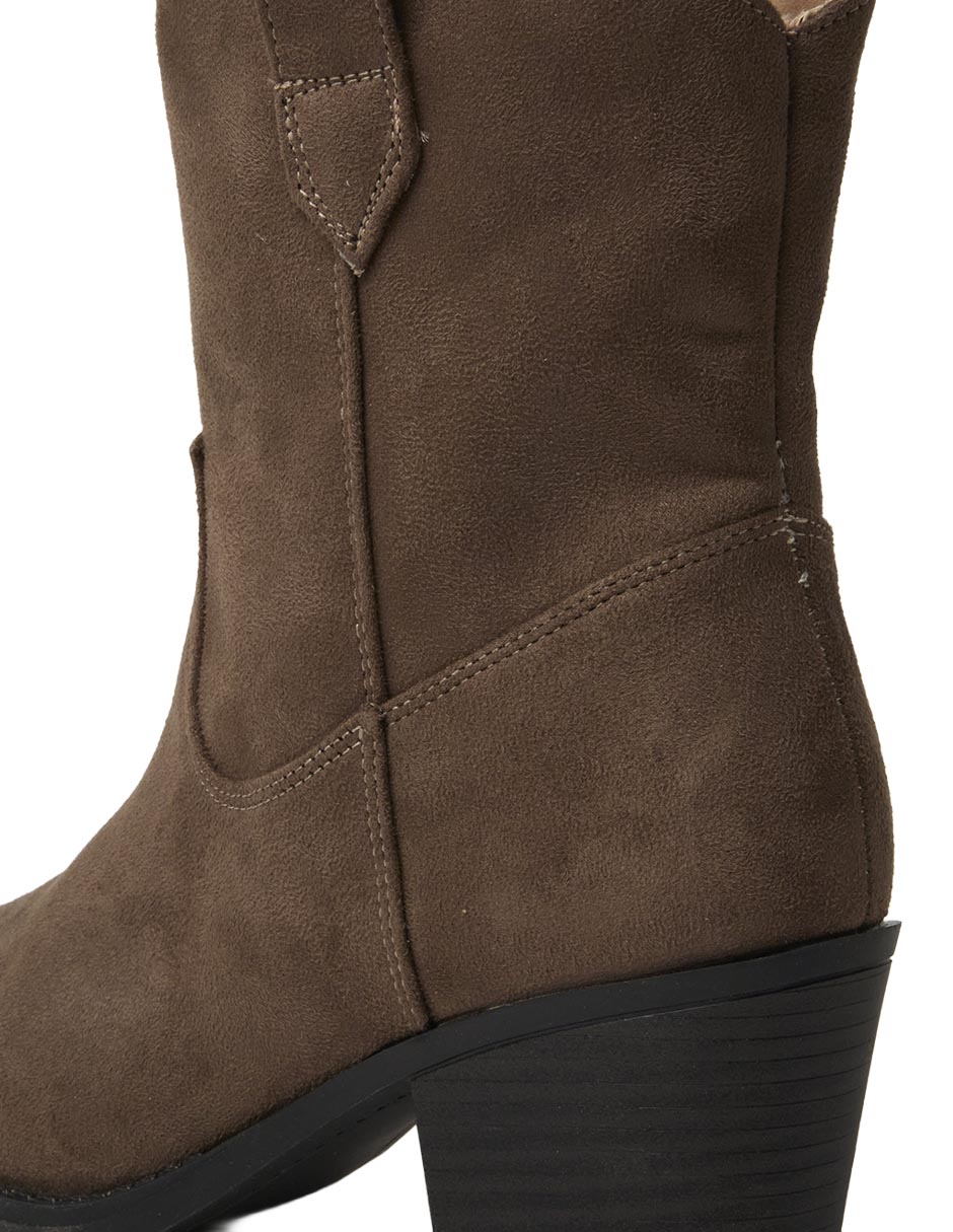 Bota cowboy arriba del tobillo para mujer 5