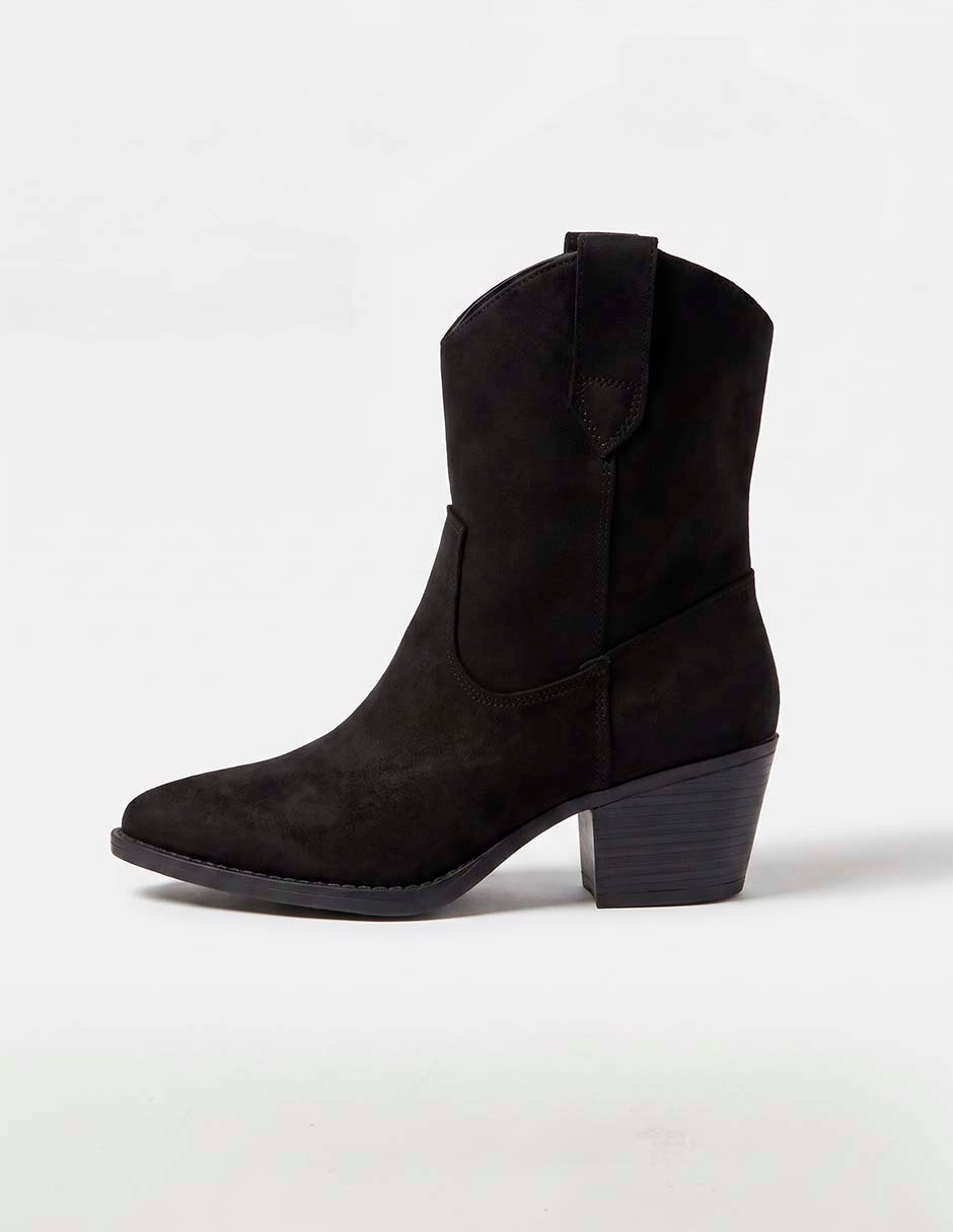 Bota cowboy arriba del tobillo para mujer 1