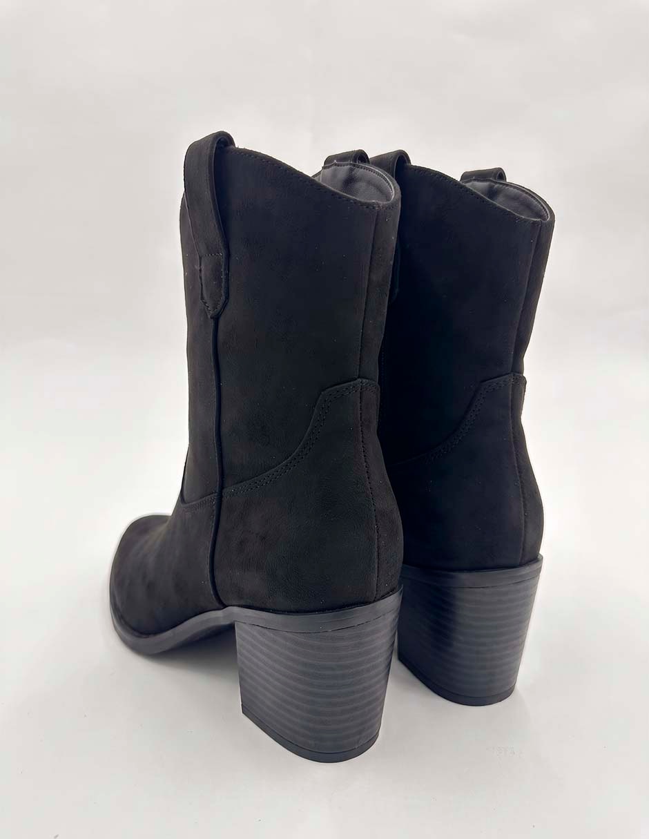 Bota cowboy arriba del tobillo para mujer 5