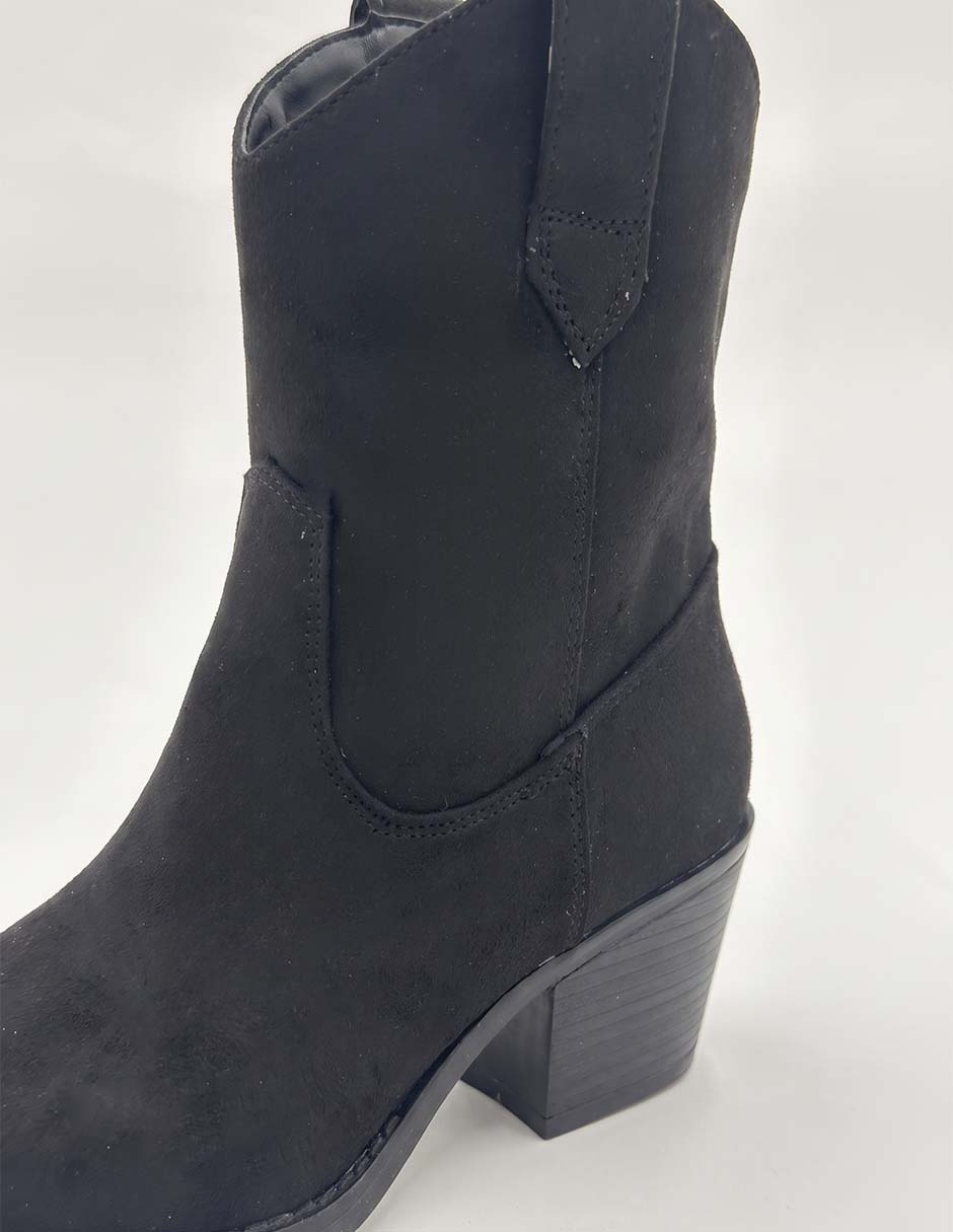 Bota cowboy arriba del tobillo para mujer 4