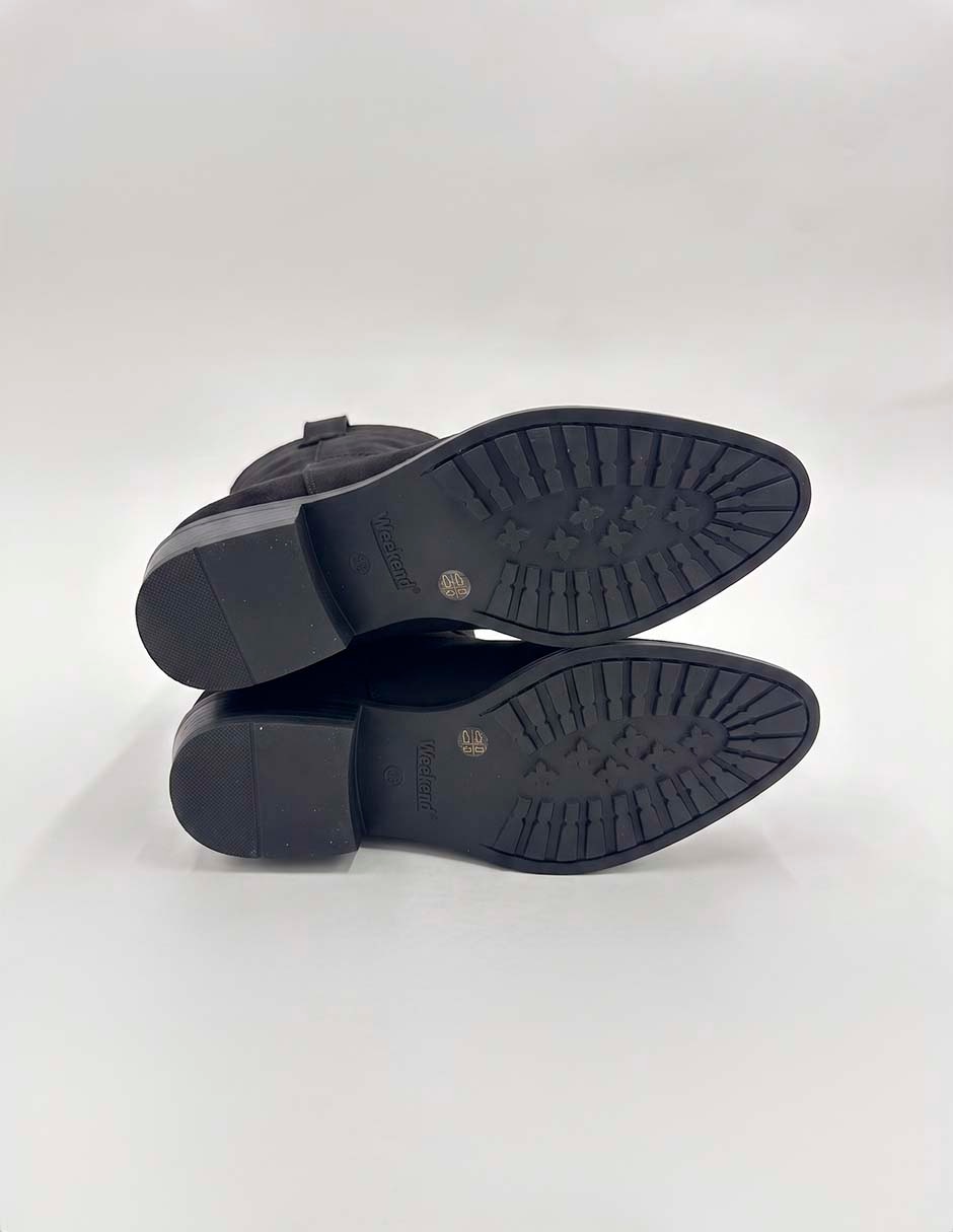 Bota cowboy arriba del tobillo para mujer 6