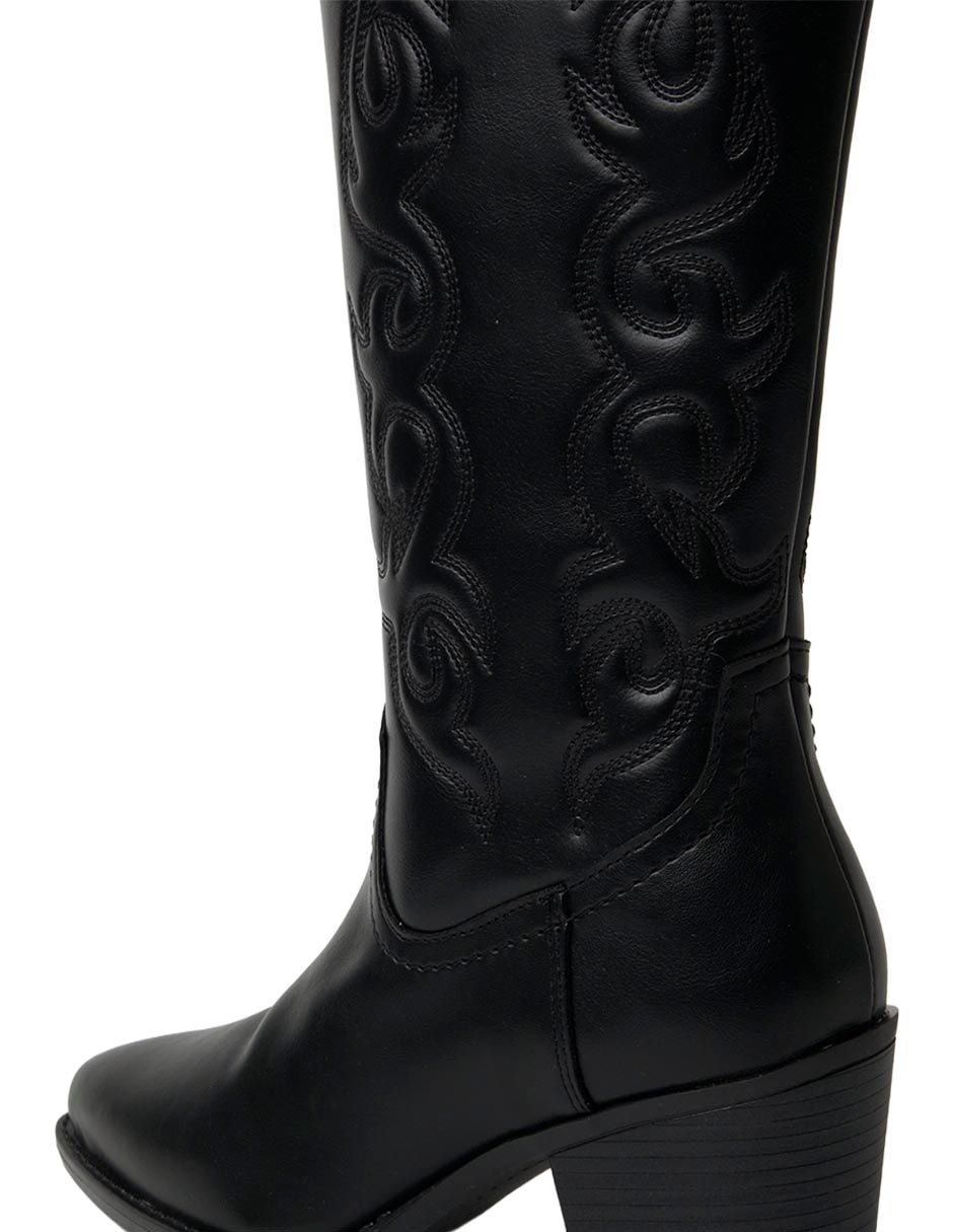 Bota cowboy abajo de la rodilla para mujer 5