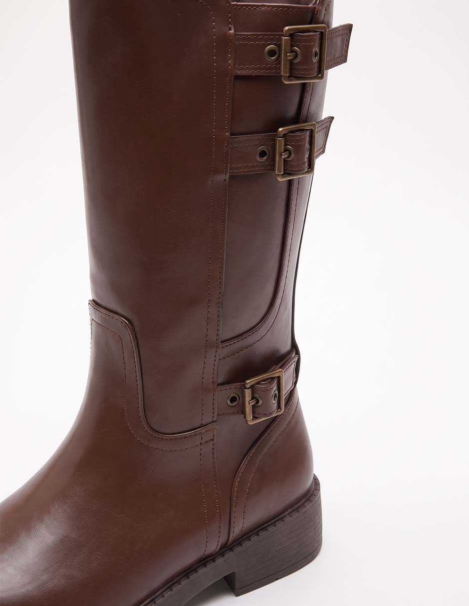 Bota abajo de la rodilla para mujer 7