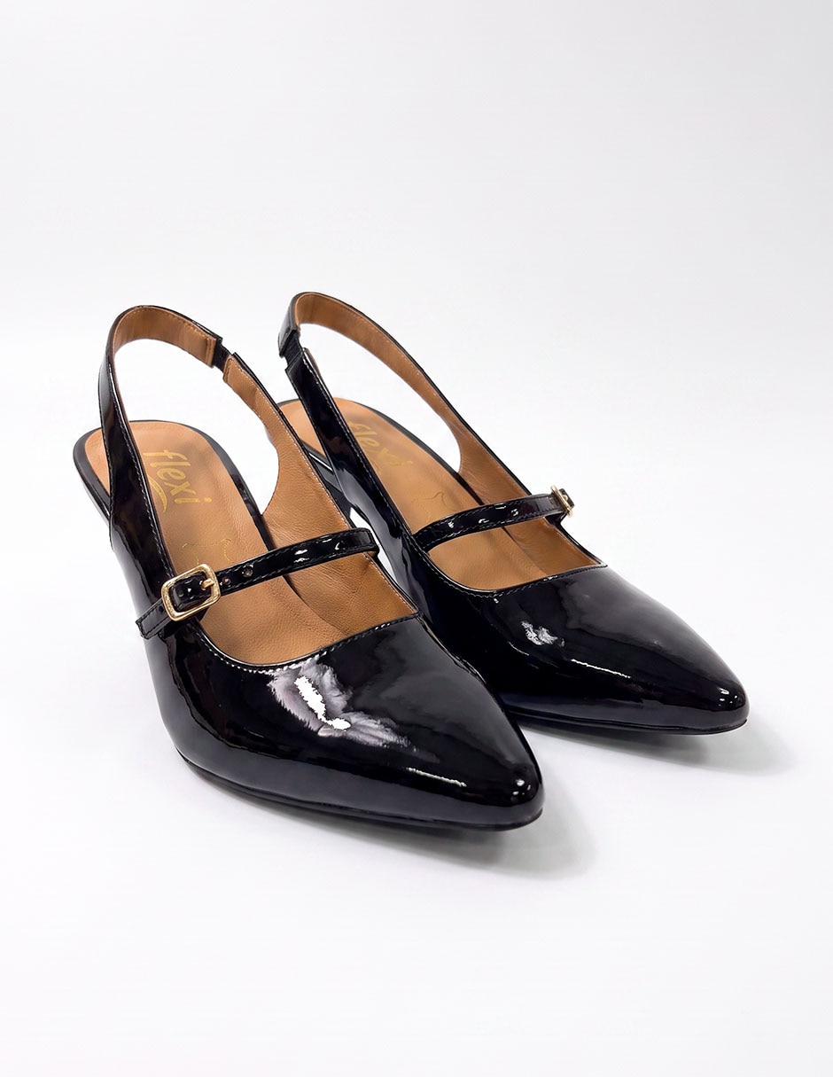 Zapatilla de piel Zapatilla de piel