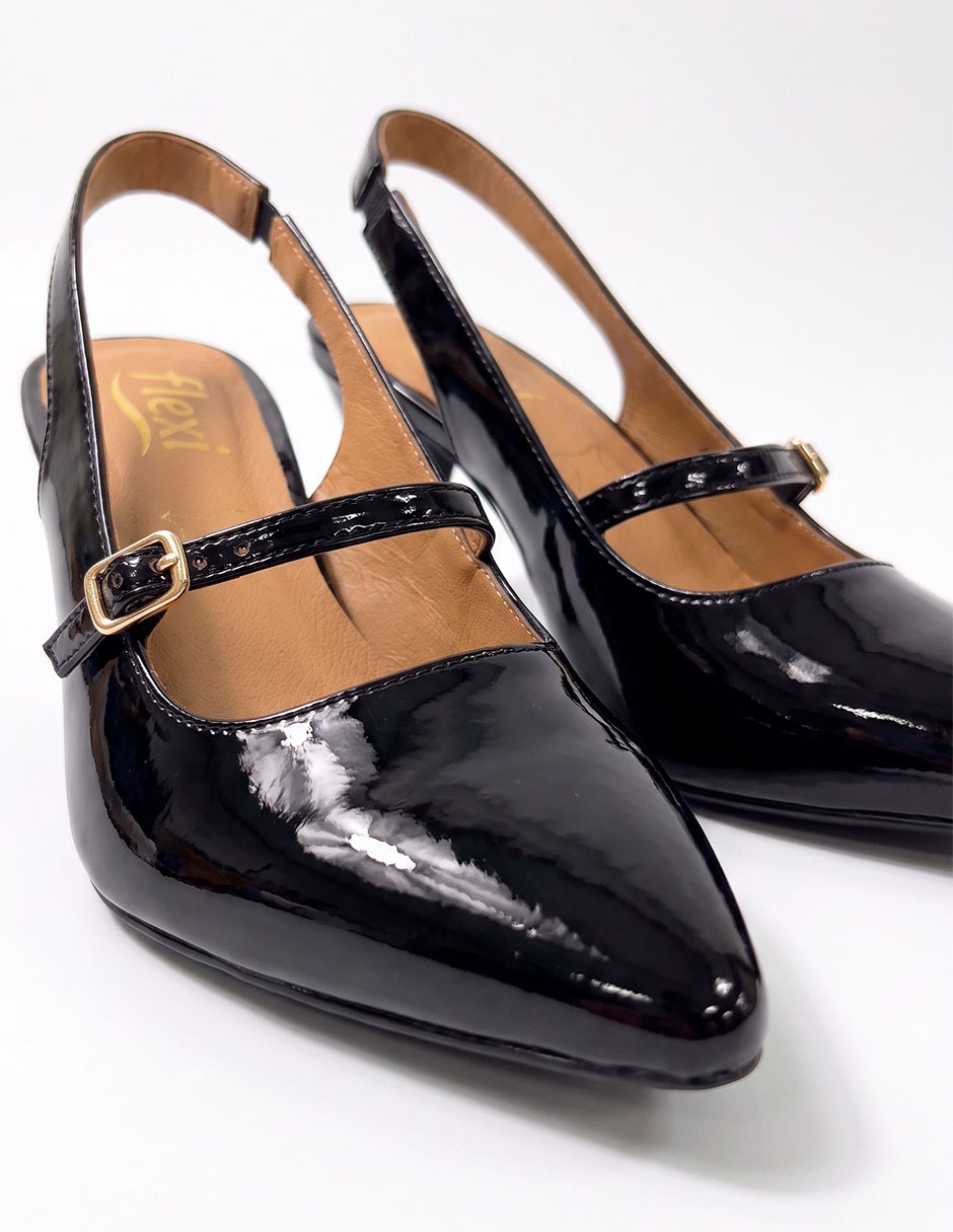 Zapatilla de piel 5