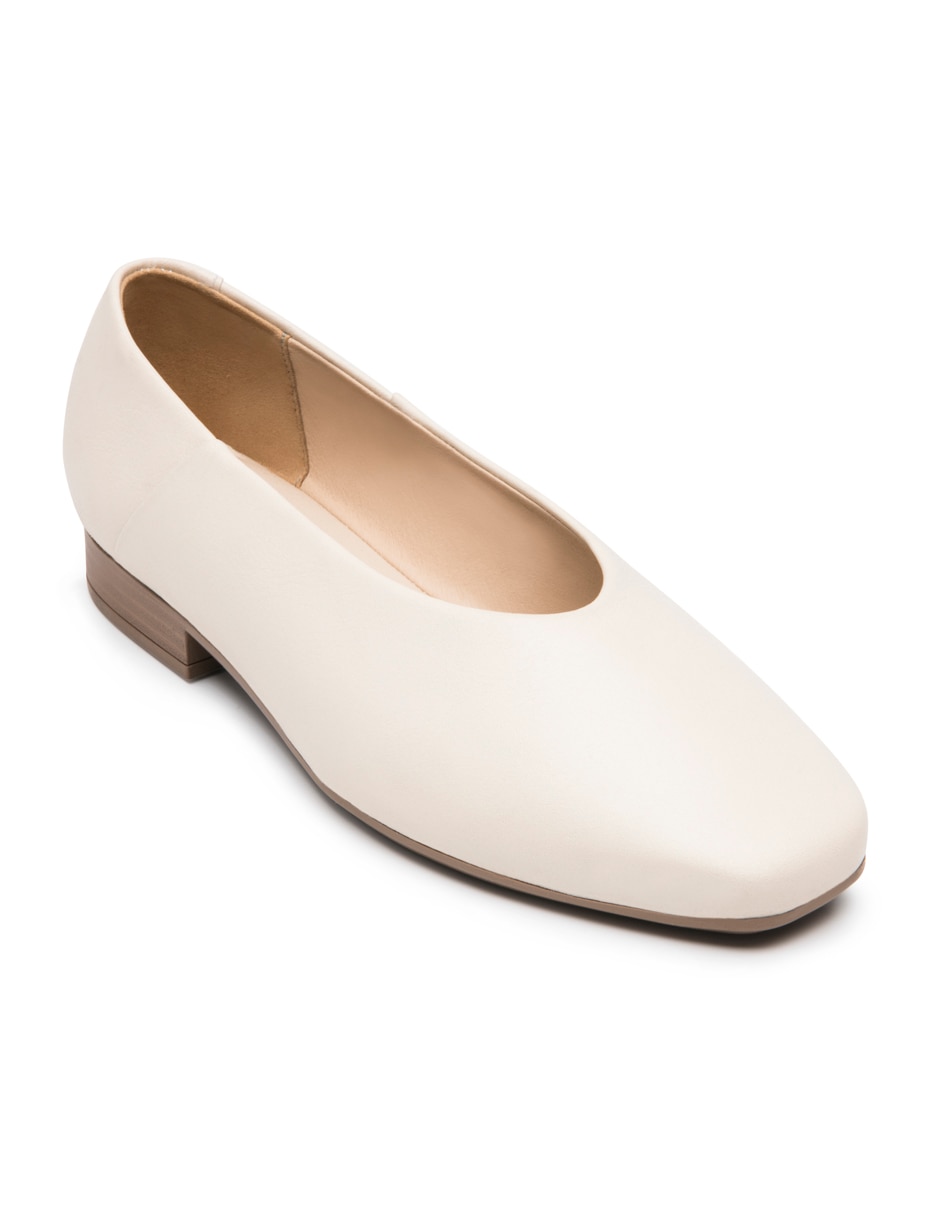 Balerina de piel para mujer Balerina de piel para mujer
