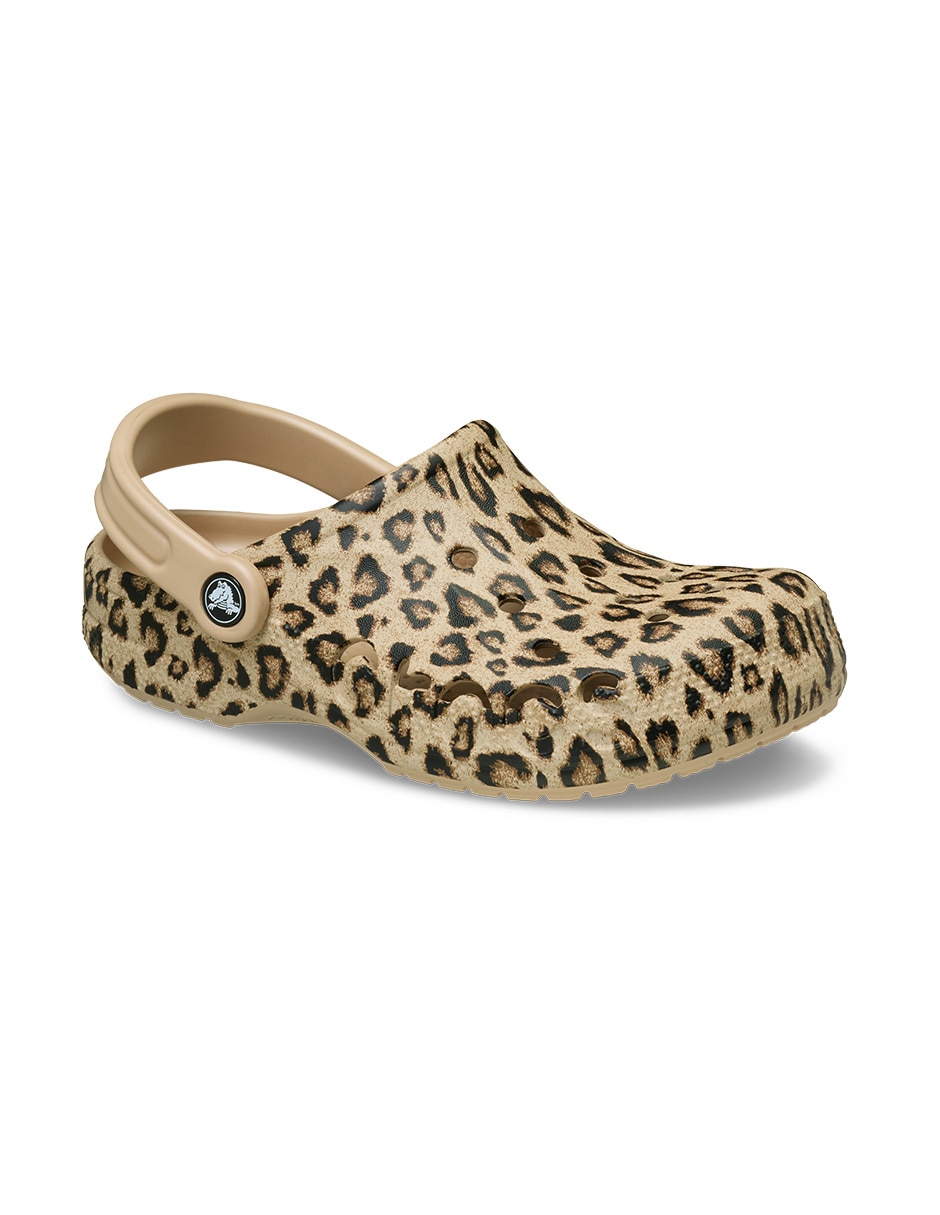 Sandalia baya seasonal printed clog animal print para mujer Sandalia baya seasonal printed clog animal print para mujer