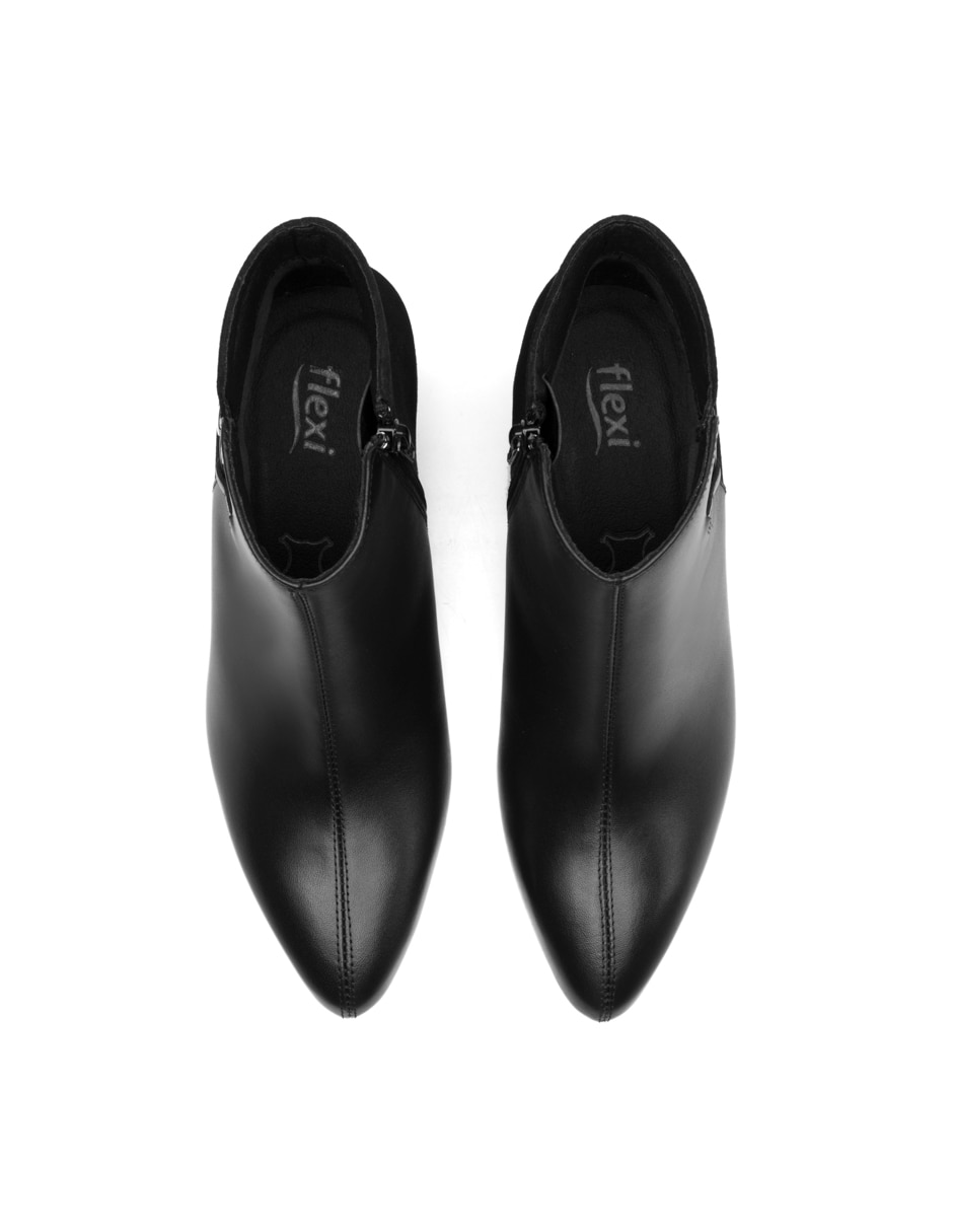 Bota al tobillo de piel para mujer 5